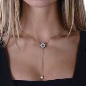 Swarovski Lollipop Y Necklace